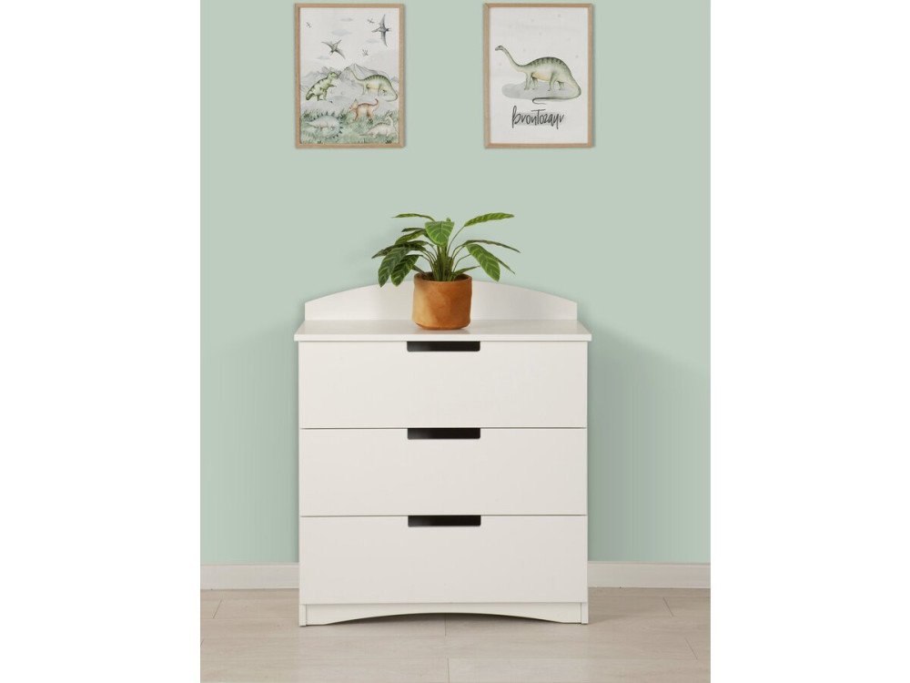 Arca de criança "Classic" - 80,5 x 80 x 41 cm - Branco