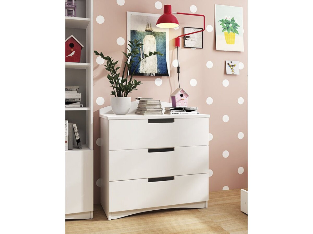 Arca de criança "Classic" - 80,5 x 80 x 41 cm - Branco