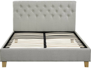 Cama "Emmy" - 160 x 200 cm - Bege 2