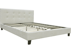 Cama atoalhada "Julia" 140x190cm - Creme 2