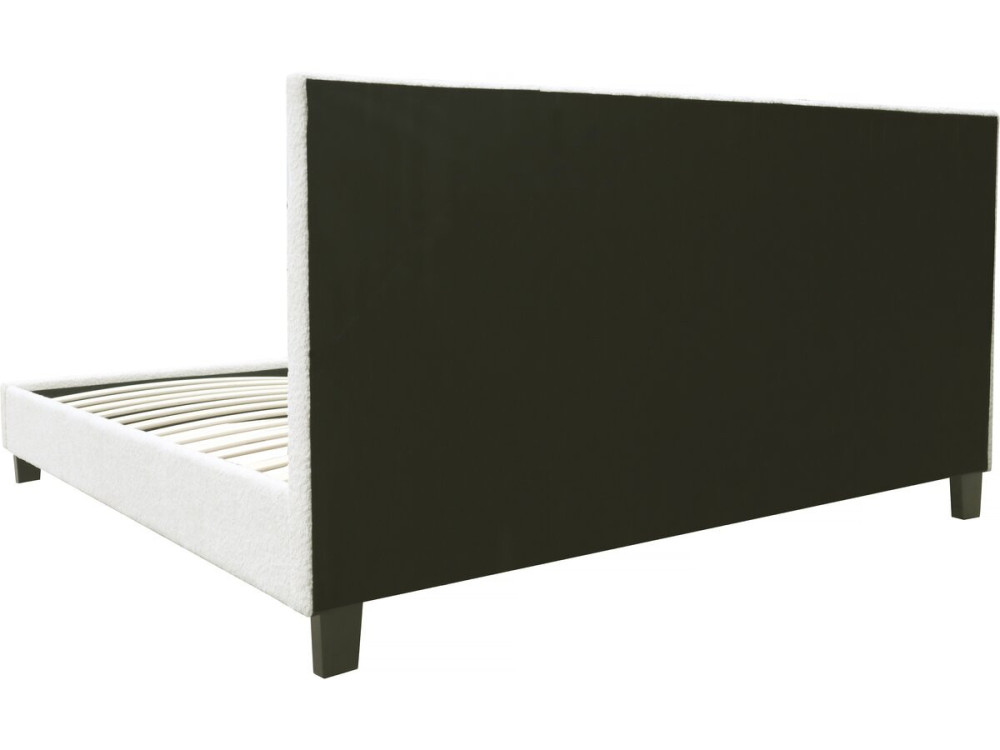 Cama atoalhada com LED "Maria" 140x190cm - Creme