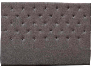 Cabeceira acolchoada “Déco” - 169 cm - Taupe - Tecido