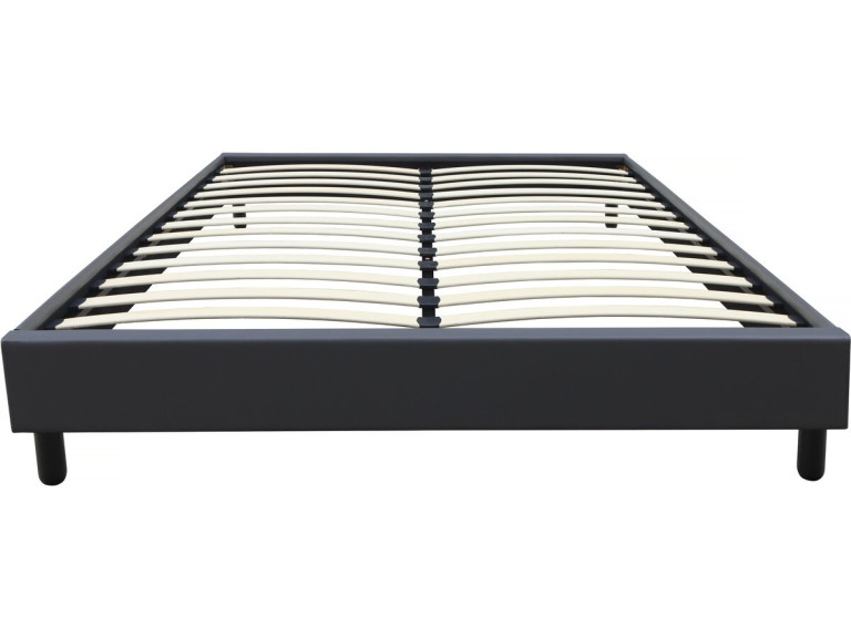 Estrado "Andy" - 160 x 200 cm - PVC - Cinza antracite