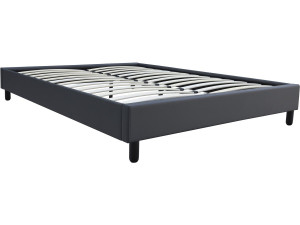 Estrado "Andy" - 160 x 200 cm - PVC - Cinza antracite 2