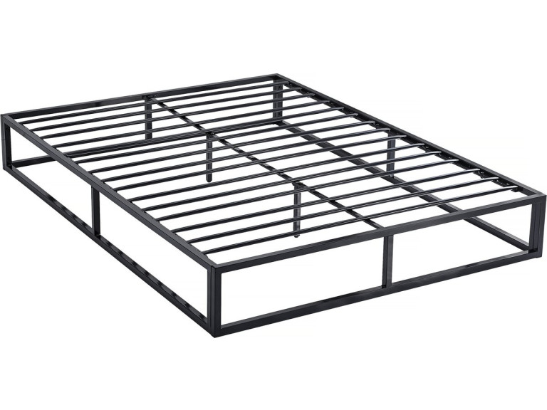 Estrutura de cama metálica 160 x 200 cm - Preto