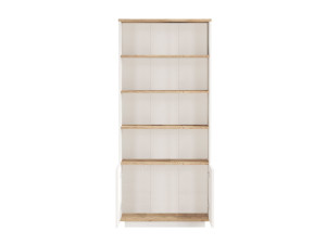 FR16" estante de madeira - 75 x 26 x 168 cm - Pinho AtlânticoBranco