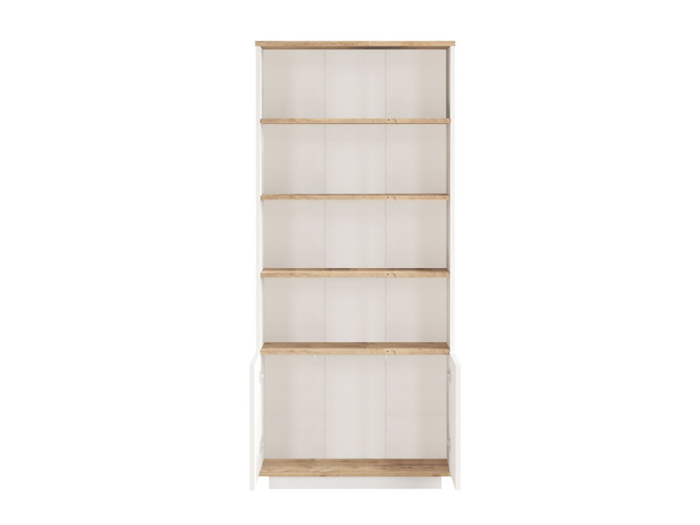 FR16" estante de madeira - 75 x 26 x 168 cm - Pinho AtlânticoBranco