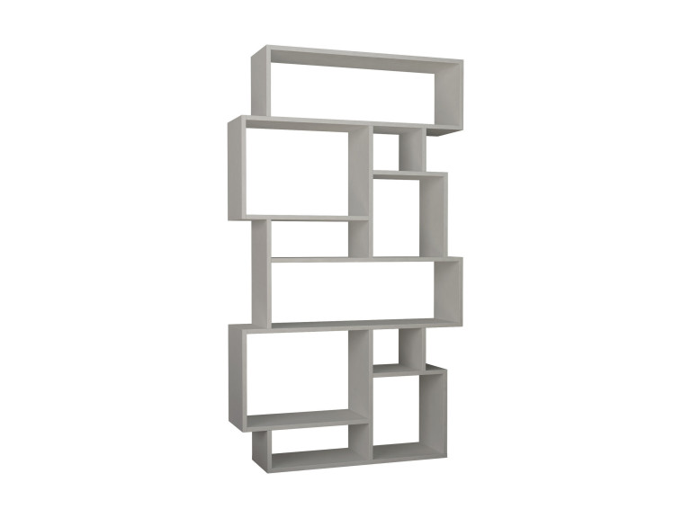 Estante de madeira "Karmato" 96 x 25,5 x 168,5 cm - Branco