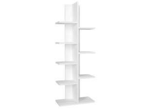 Estante de madeira "Tree" - 45 x 22 x 121 cm - Branco