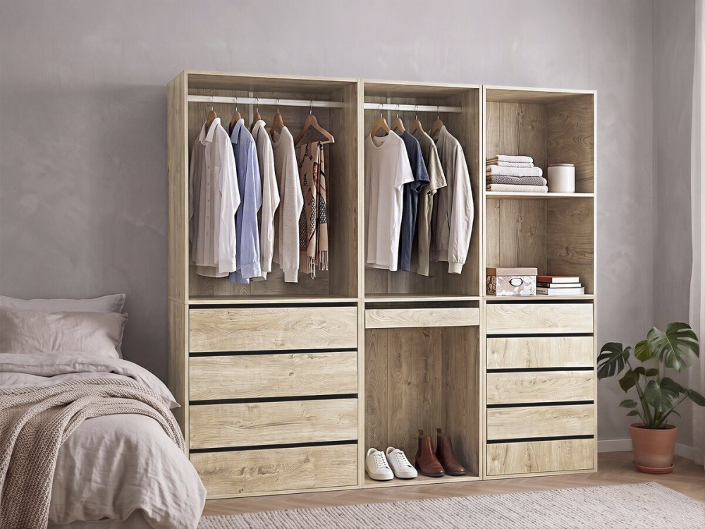 Conjunto de toucador modular "Opera" - 3 unidades - Bege