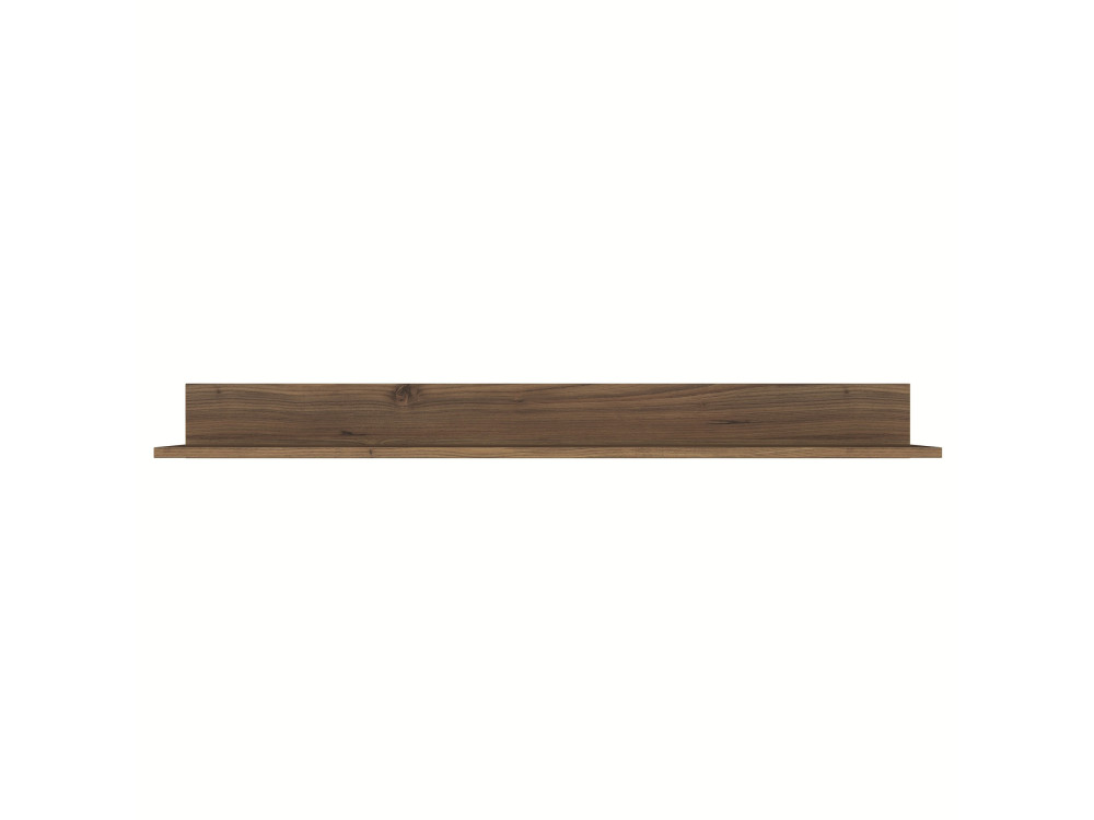 Prateleira de parede em madeira "Eno" - 135 x 13 x 15 cm - Castanho