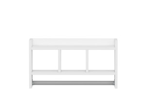 Prateleira de parede em madeira "Asya" - 63 x 14 x 35 cm - Branco