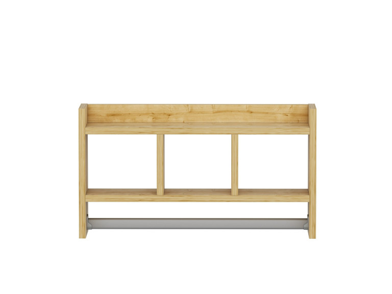 Prateleira de parede em madeira "Asya" - 63 x 14 x 35 cm - Bege