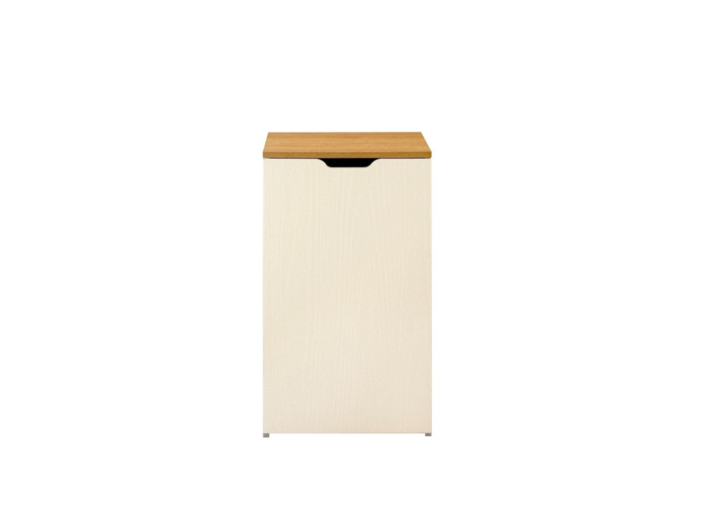 Secretária de madeira "Modulo" - 97 x 47 x 75 cm - Bege
