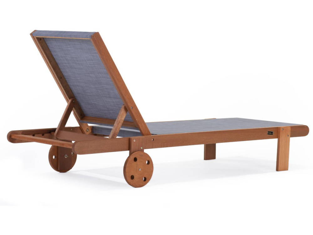 Espreguiçadeira de madeira "Saïgon" - Maple - Cinza - Lote de 4