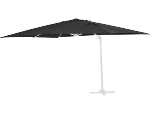 Tela para guarda-sol deportado de jardim "Sun 3" - 3 x 3 m - Preta