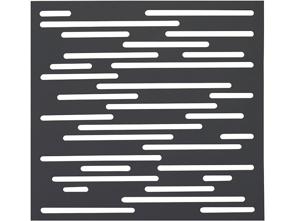 Painel decorativo - "Nautic" - Conjunto de 5 - 1.00 x 1.00 m - Cinzento