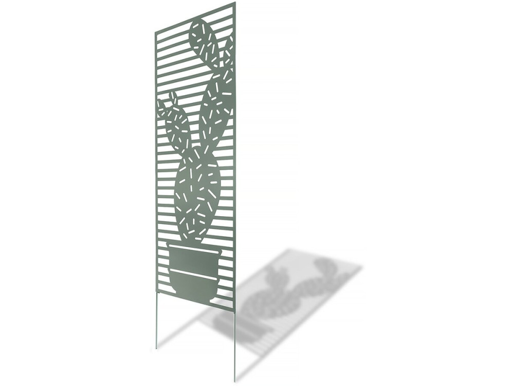Painel decorativo - "Cactus" - Conjunto de 4 - 0,60 x 1,50 m - Verde