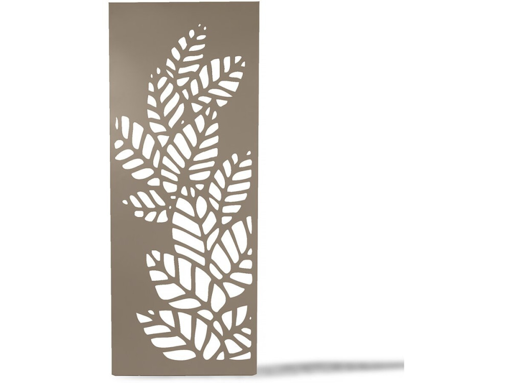 Painel decorativo - "Athea" - Conjunto de 4 - 0.60 x 1.50 m - Taupe