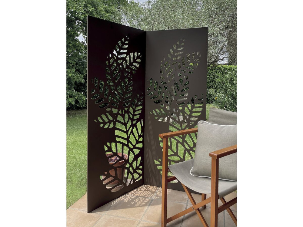 Painel decorativo - "Athea" - Conjunto de 4 - 0.60 x 1.50 m - Taupe