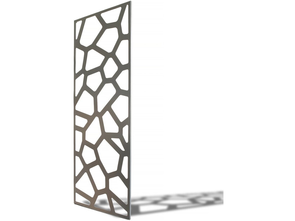Painel decorativo - "Stone" - Conjunto de 4 - 0,60 x 1,50 m - Taupe