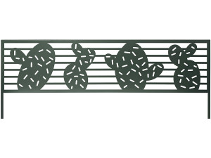 Borda - "Cactus" - Conjunto de 6 - 0.40 x 1.00 m - Verde