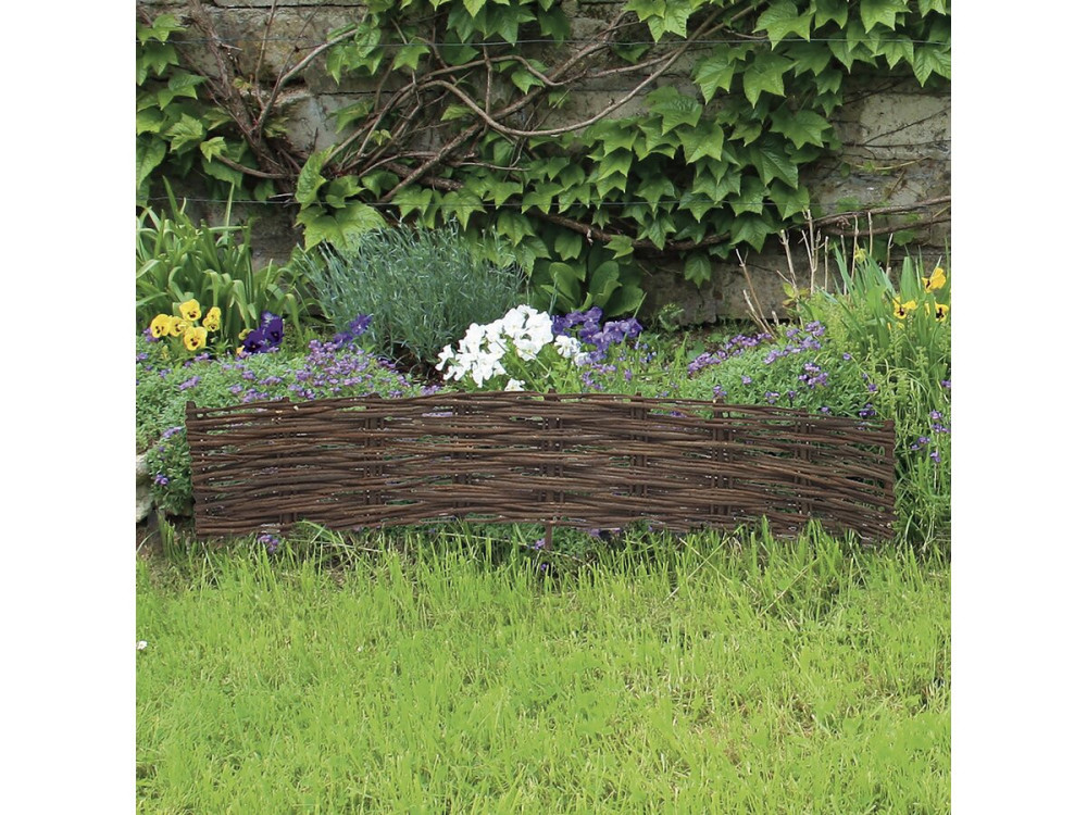 Borda - "Wilborder" - Conjunto de 10 - 0.30 x 1.00 m - Castanho