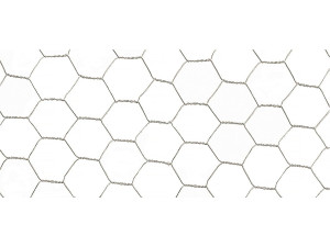 Rede de arame - "Galvanex" - 1.00 x 25 m - Cinzento