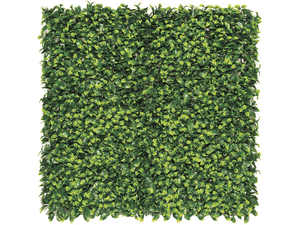 Painel de relva - "Vertical Lauro" - Conjunto de 6 - 1.00 x 1.00 m - Verde