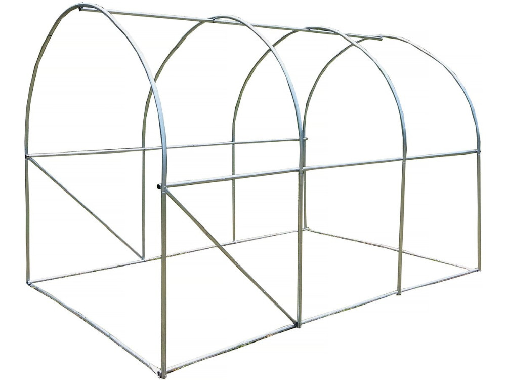 Estufa de jardim tipo túnel "Lys" - 6 m² - 130 g - Verde