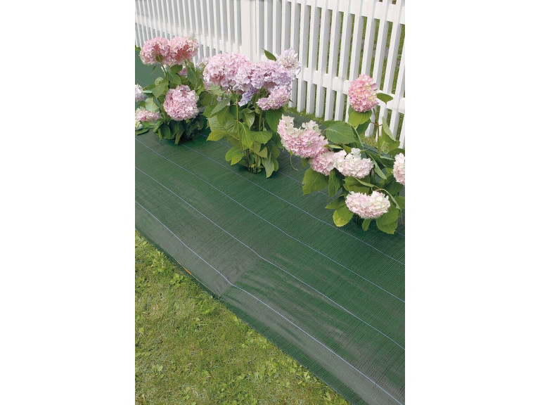 Tela tecida "Weedsol" -1,25 x 100 m - 90 gr/m² - Verde
