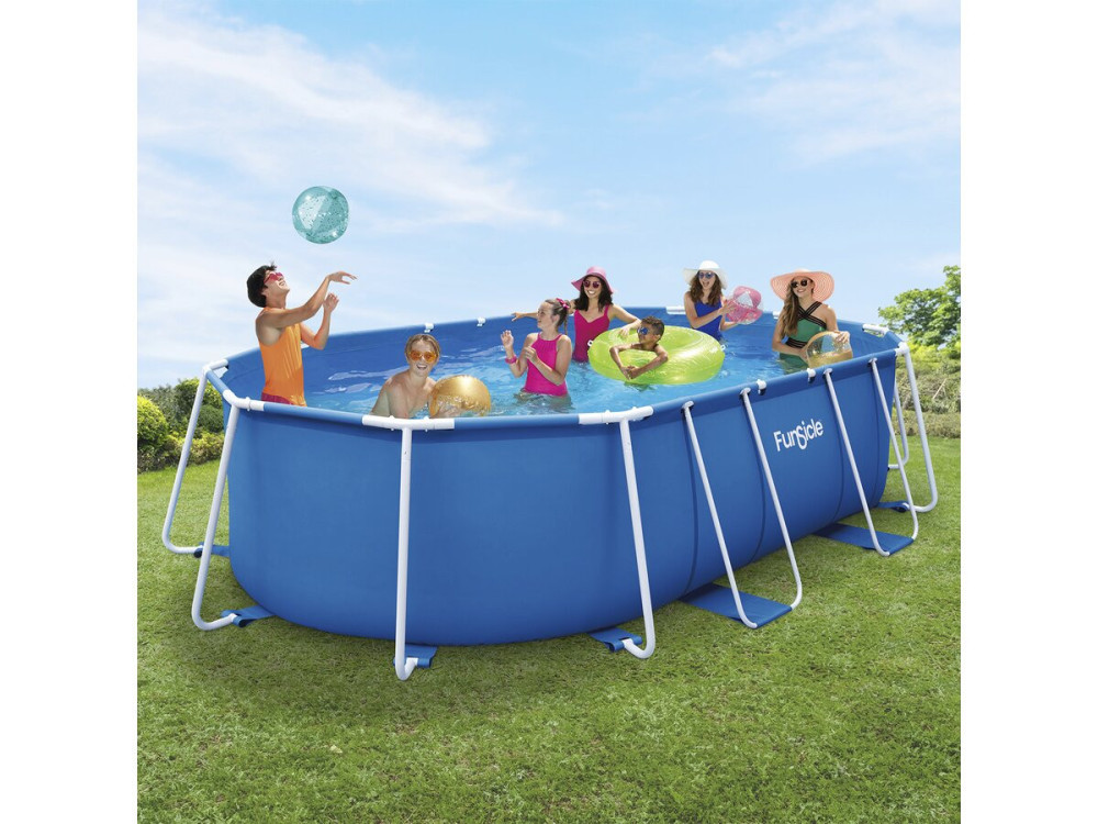 Piscina tubular oval "Tina" - 4,88 x 3,05 x 1,07 m