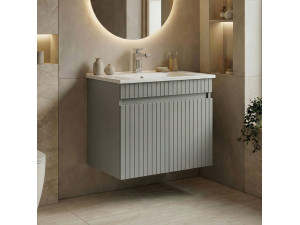 Móvel para lavatório «Tivoli 65» - 65 x 45 x 57 cm - Matte Cashmere 2