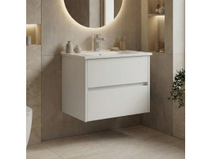 Móvel para lavatório «Side 65 v2» - 65 x 45 x 52 cm - Branco mate 2