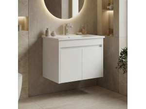 Móvel para lavatório «Side 65 v2» - 65 x 45 x 52 cm - Branco mate 2