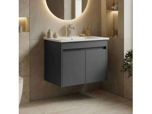 Móvel para lavatório «Side 65 v2» - 65 x 45 x 52 cm - Antracite mate 2