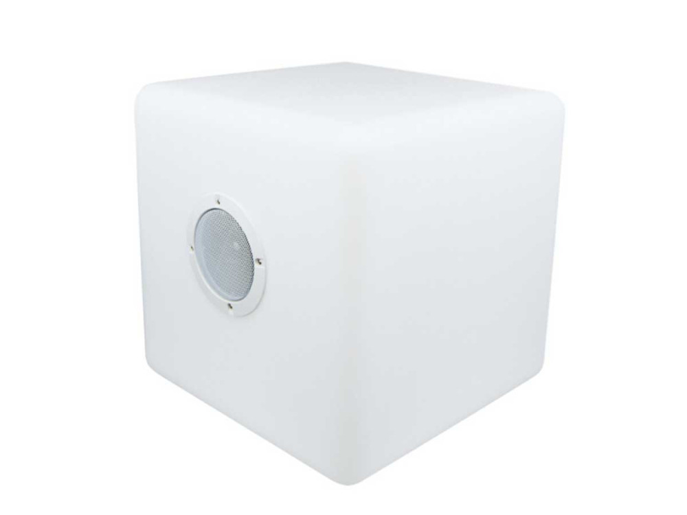 Iluminação LED sonoro Bluetooth para jardim "Cuba 1"  40 x 40 cm