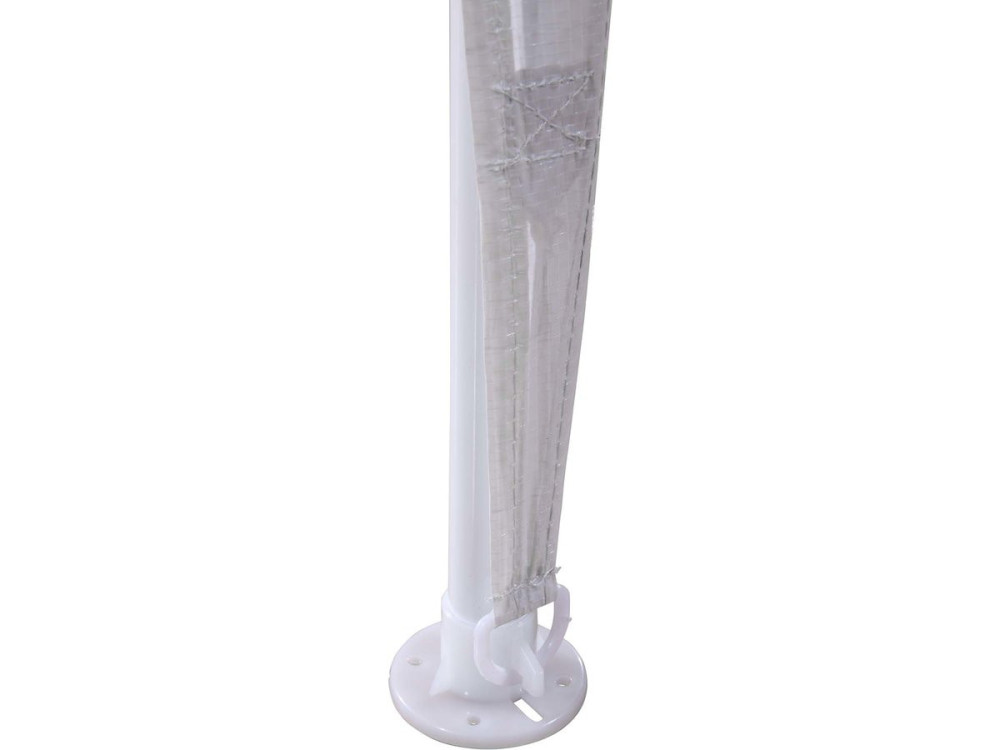 Lona de reposição branca para barraca de recepção - Divisória Gazebo - 1,9 x 2,9 m
