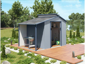 Conjunto de 2 painéis solares plug and play flexíveis - 400w "Centro Urbano" - Preto 2