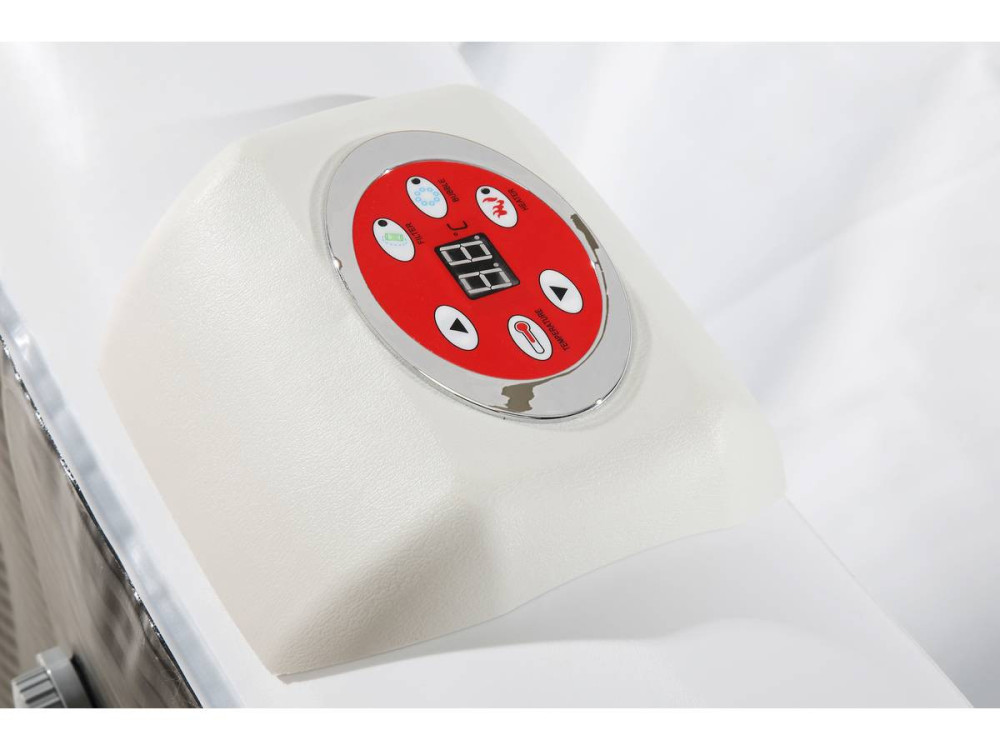 Spa Inflável  "Nice" em PVC - 6 lugares - Marrom/ Creme