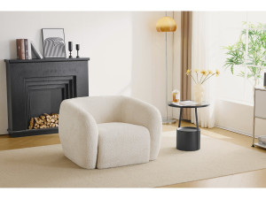 Poltrona de design "Washington" - Branca 2