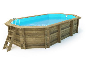 Piscina de madeira "Florida 145" - 6,57 x 4,57 x 1,45 m 2