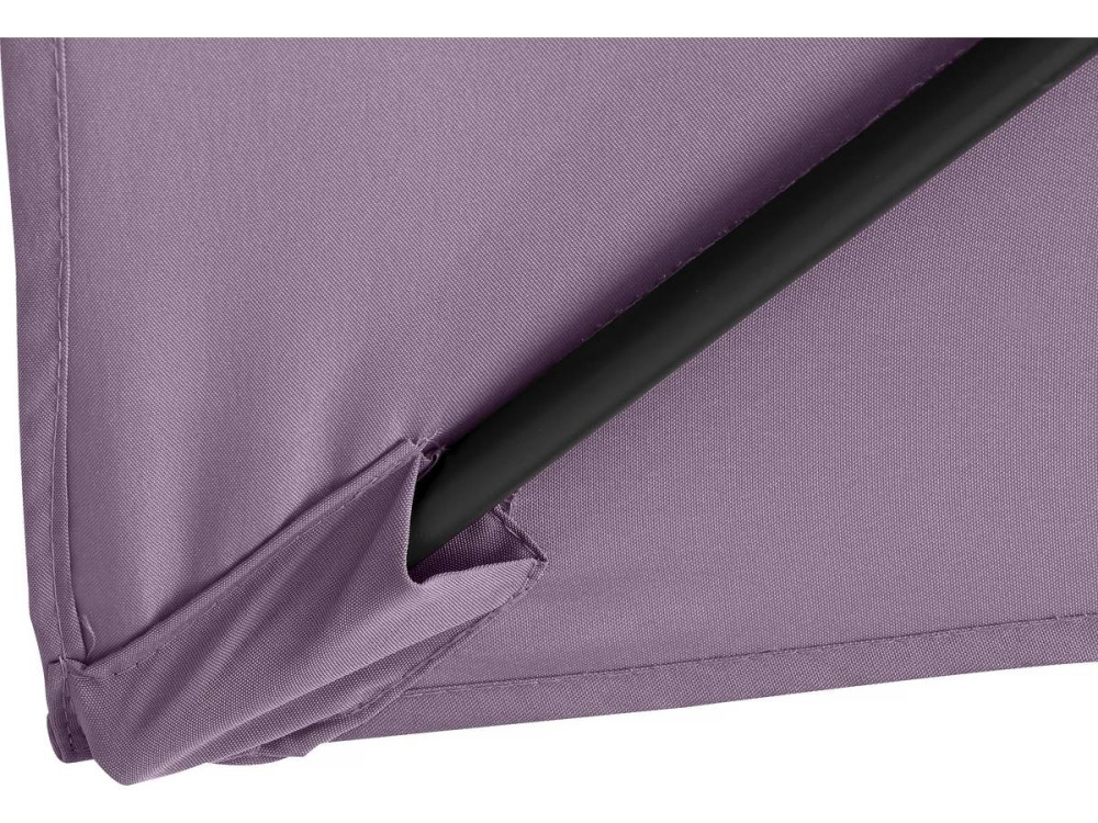 Guarda-sol de jardim "Sol 2" - Retângulo - 2 x 3 m - Roxo + Ladrilhos de lastro incluídos