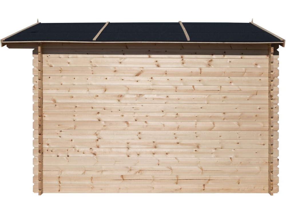 Casinha de jardim em madeira 9,4 m² "Lys" - 320 x 298 x 225 cm - 28 mm