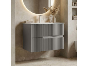 Móvel para lavatório «Moonlight 70 v2» - 71 x 51 x 51 cm - Matte Mink 2