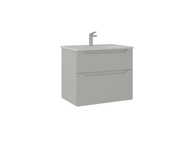 Móvel para lavatório «Messina 65 v2» - 65 x 45 x 55 cm - Matte Cashmere