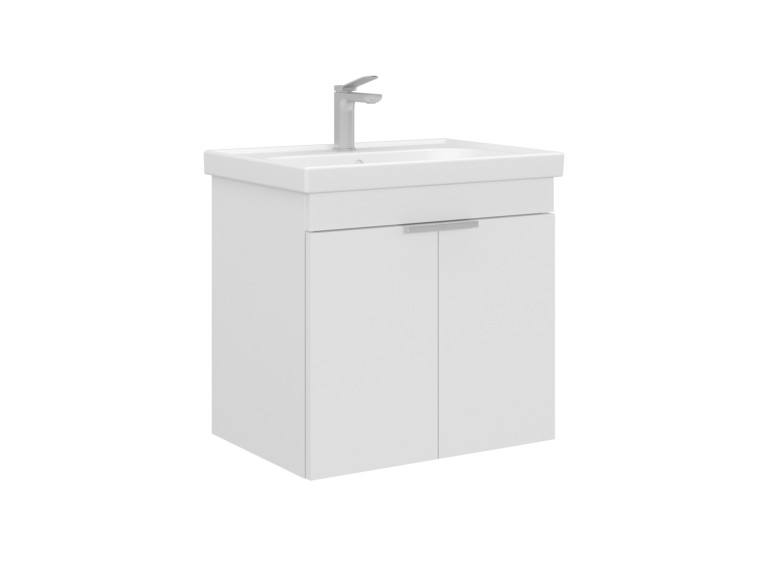 Móvel para lavatório «Desna 60» - 60 x 45 x 58 cm - Branco mate