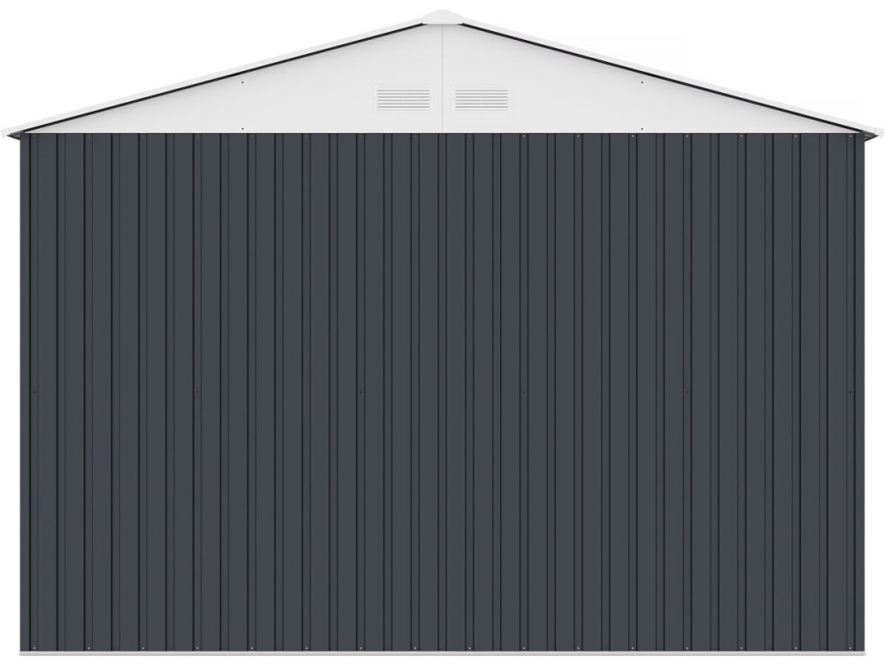 Garagem metálica "Houston" 15,36 m² - Antracite