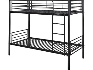 Beliche "ADAM" - 90 x 190 cm - Metal - Preto