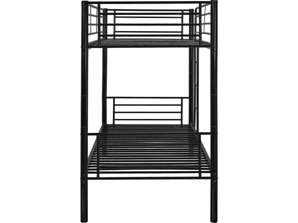 Beliche "ADAM" - 90 x 190 cm - Metal - Preto